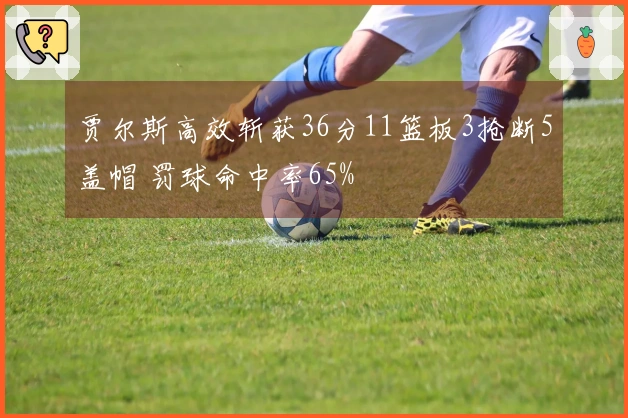 贾尔斯高效斩获36分11篮板3抢断5盖帽 罚球命中率65%